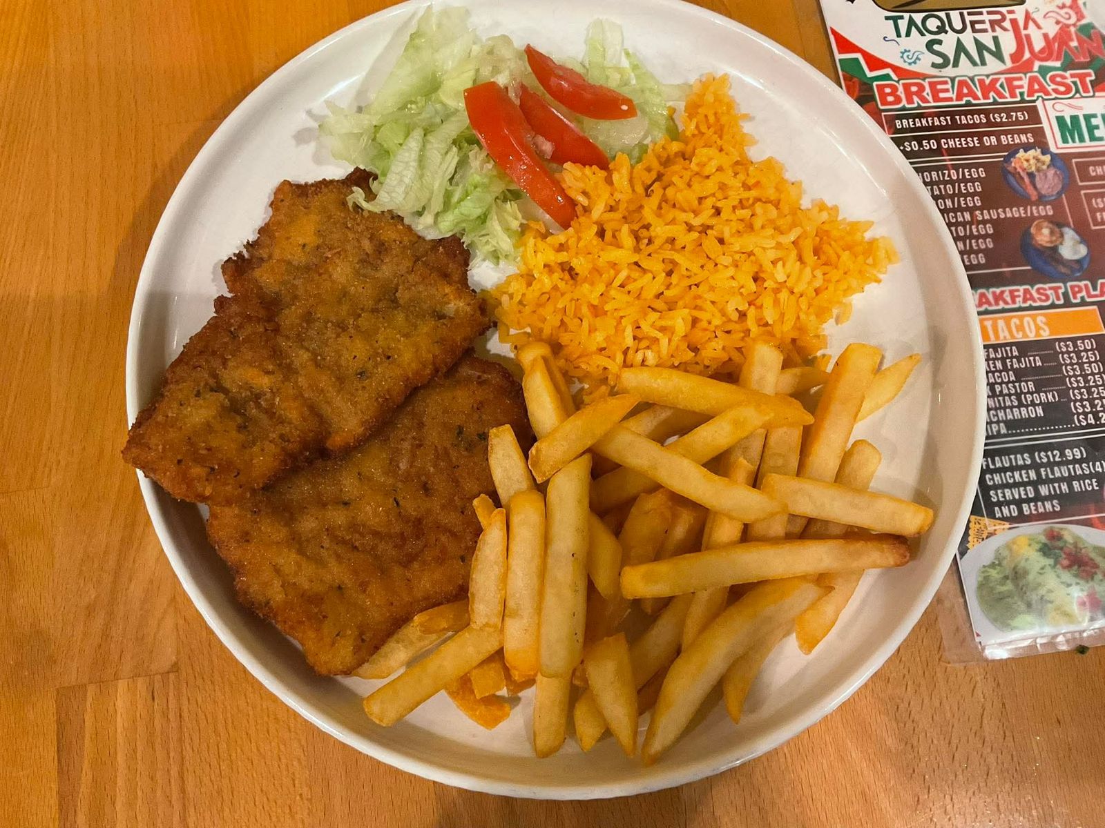 Plato de Dedos de Pollo