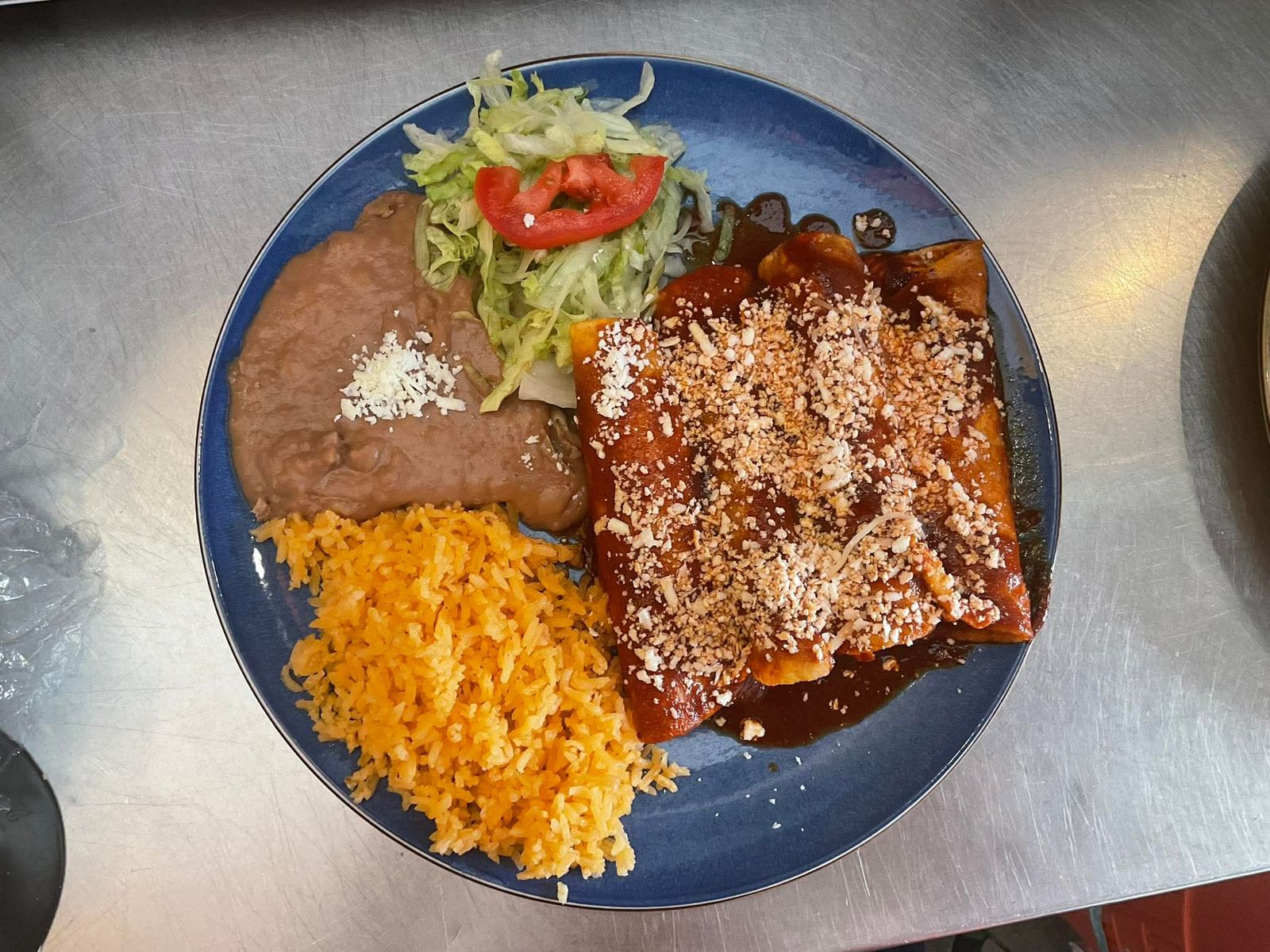 Plato de Enchiladas